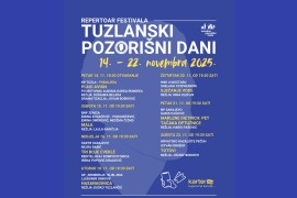 "Tuzlanski pozorišni dani" od 14. do 22. novembra