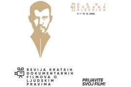 Revija filmova o ljudskim pravima, u toku prijave