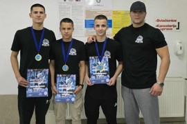 Sjajan uspjeh Dervenćana: Tri zlatne medalje na Balkan openu