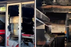 Odmazda u Podgorici nakon napada: Demoliran turski restoran, zapaljen ...