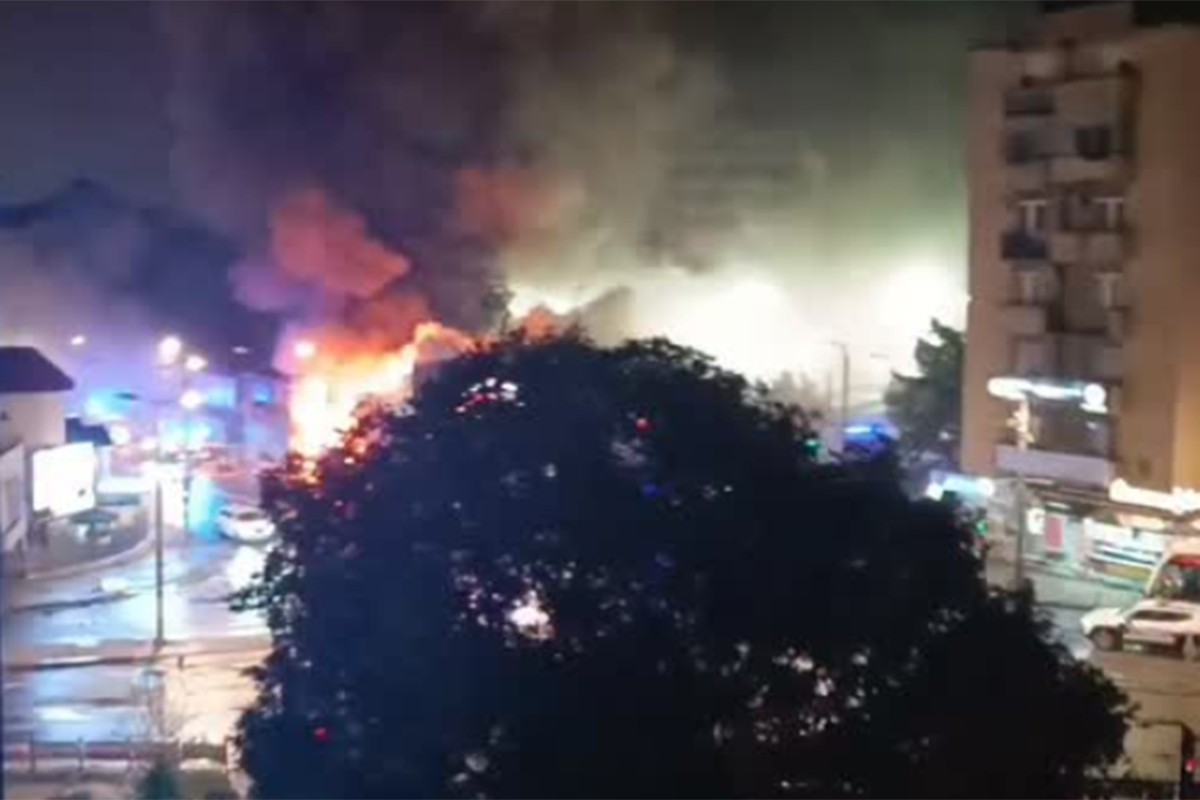 Požar u poznatom restoranu na Banovom brdu