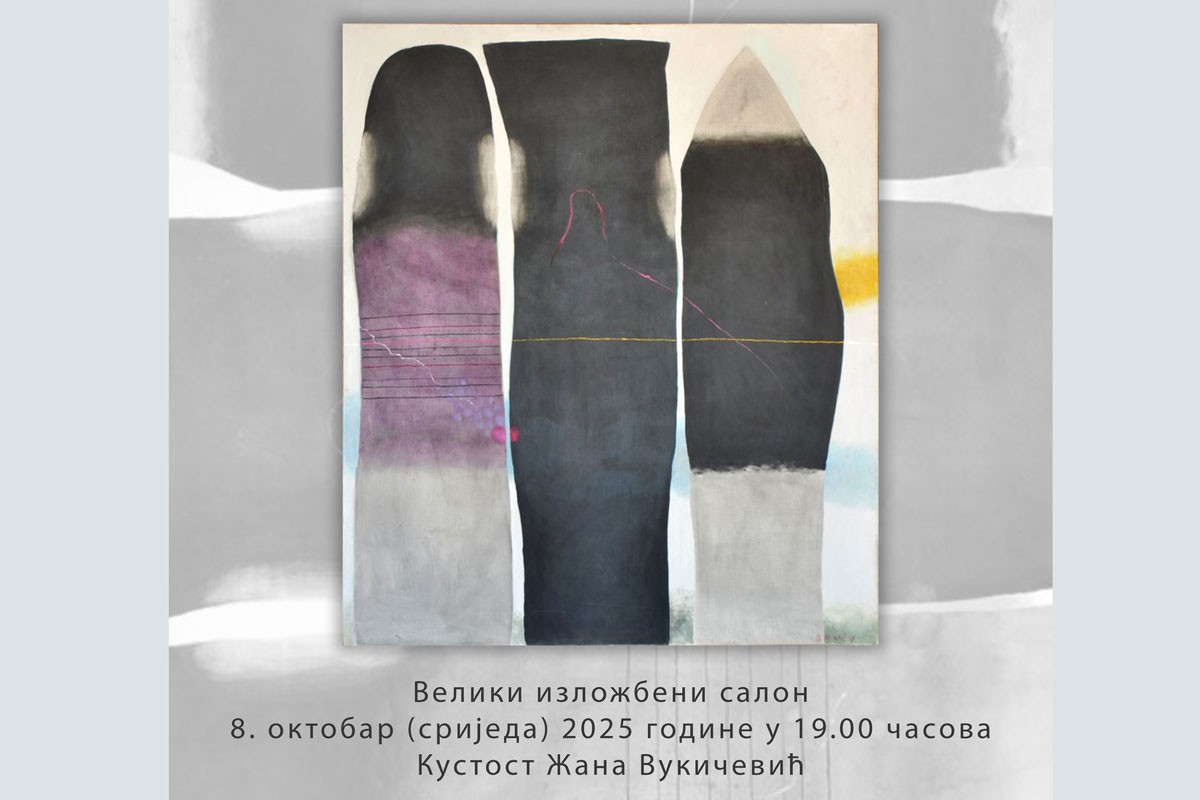 Stručno vođenje kroz izložbu umjetnika banjalučke Gimnazije u Banskom dvoru