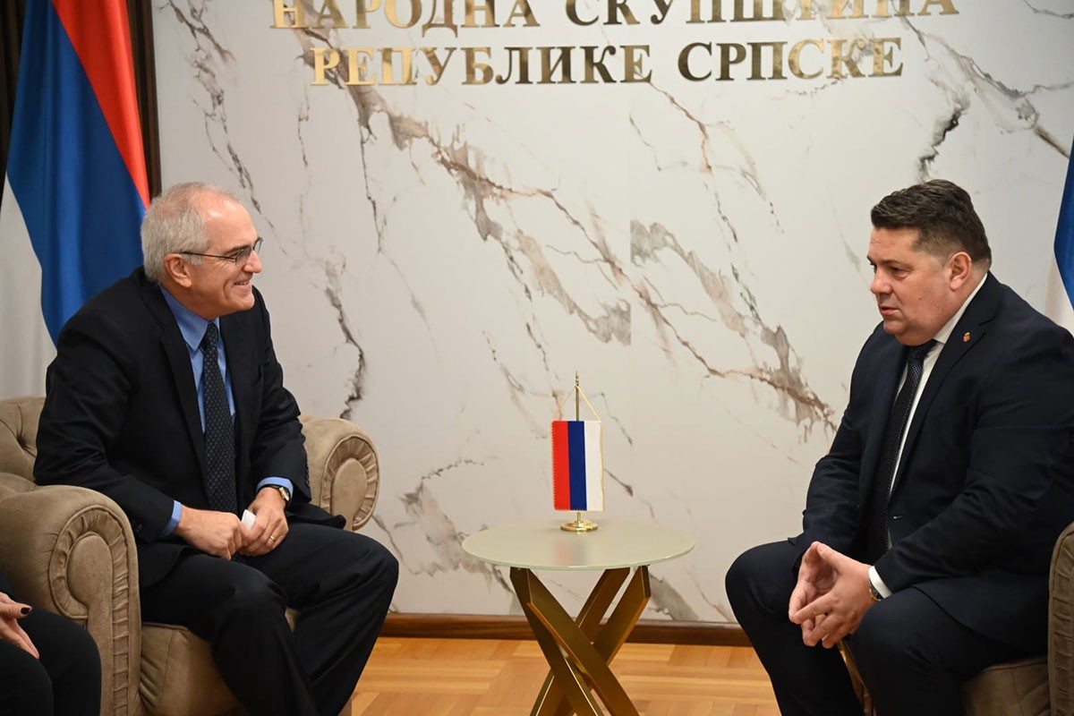 Stevandić razgovarao sa novim šefom Misije OEBS-a u Banjaluci