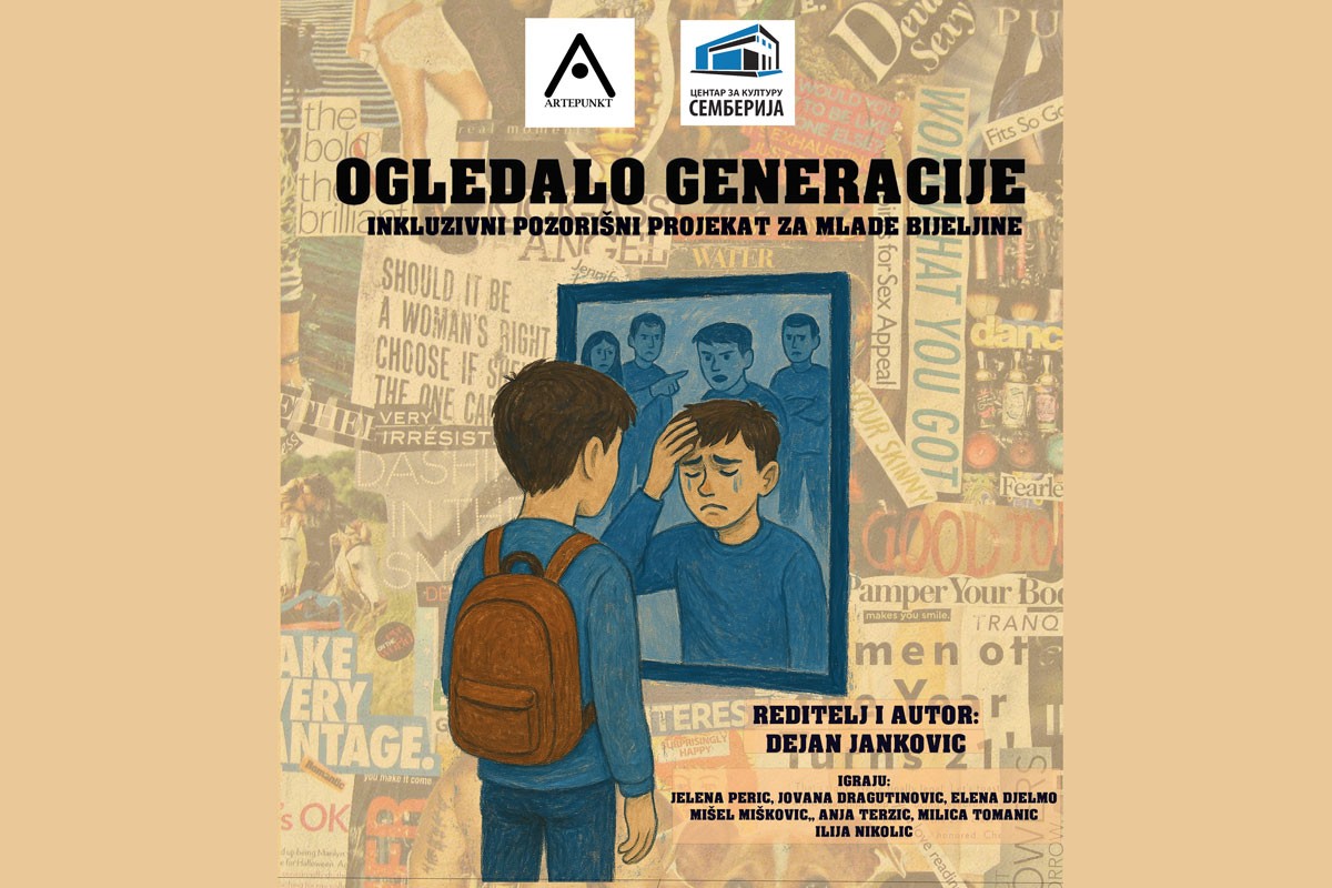 Inkluzivna predstava "Ogledalo generacije" u Centru za kulturu "Semberija"