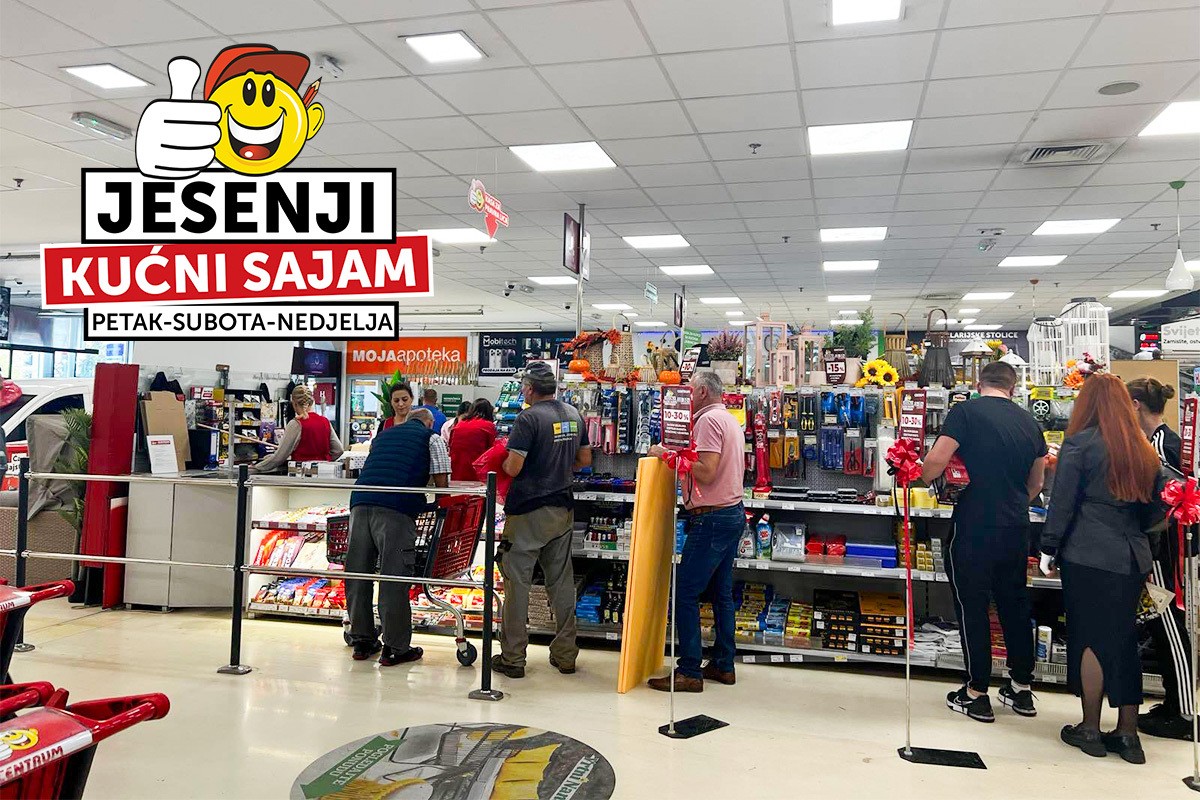 Ulovite popuste: Jesenji kućni sajam u punom jeku - Samo do nedjelje