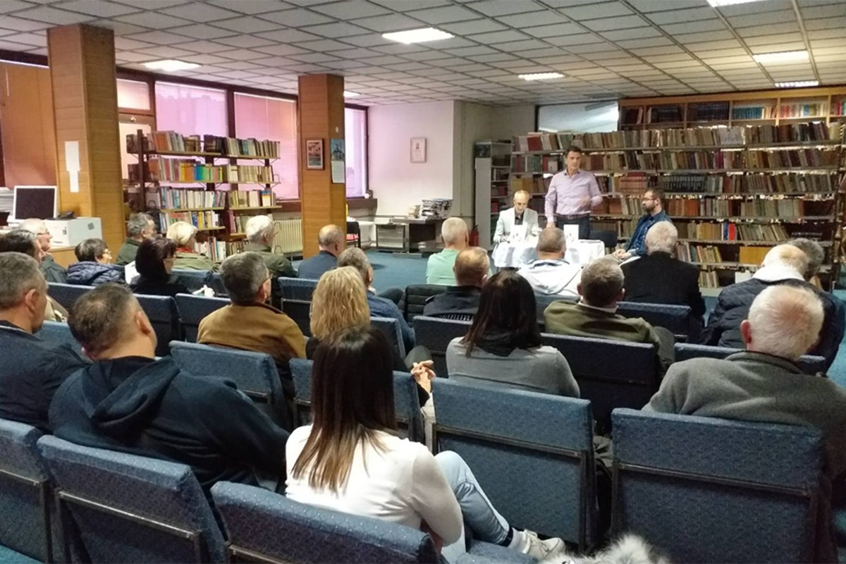 Promovisana knjiga "Zrno kremena" Milenka Jevđevića