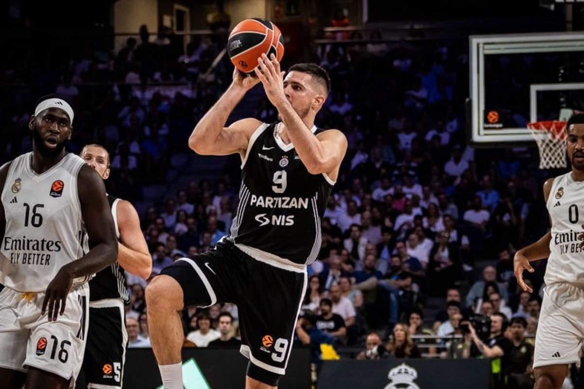 Partizan bez šansi u gostima kod Reala