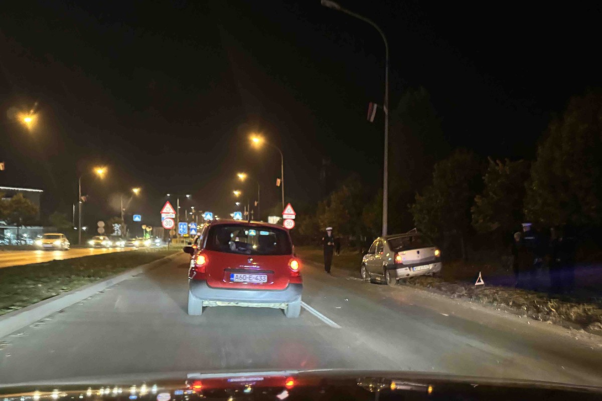 Saobraćajna nezgoda na zapadnom tranzitu u Banjaluci
