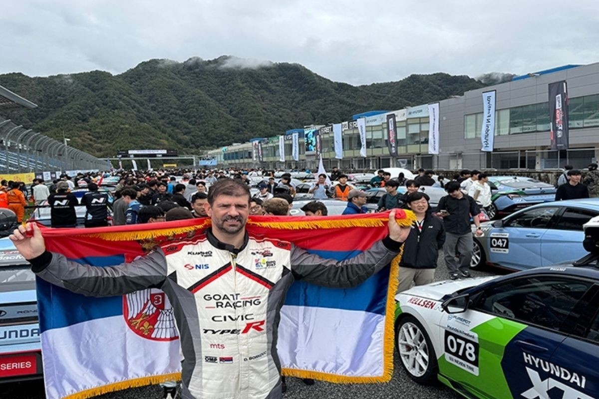 Dušan Borković osvojio peto mjesto na drugoj trci u Južnoj Koreji