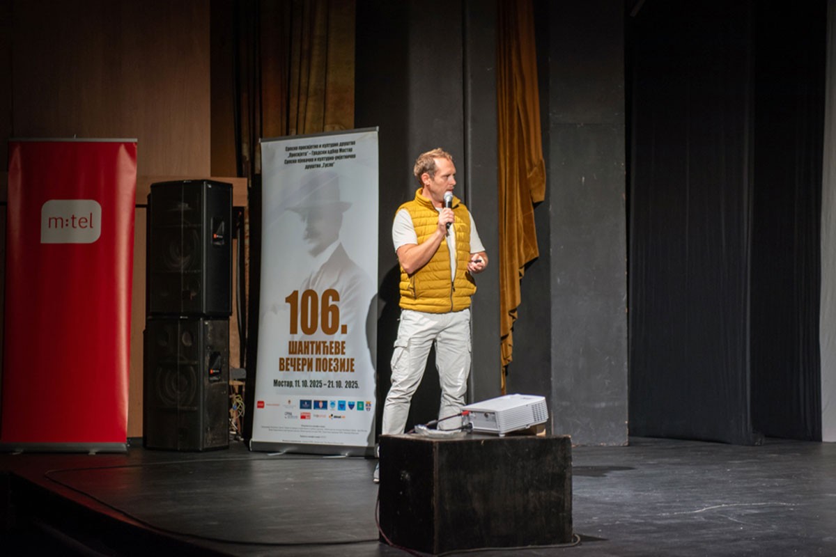 Monodrama "Najbolji čovjek na svijetu" na "Šantićevim večerima poezije"
