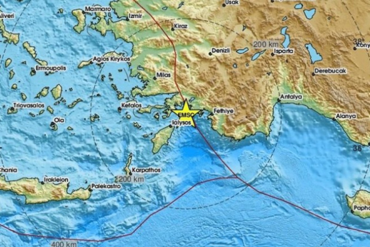 Rodos pogodio zemljotres jačine 4,7 stepeni
