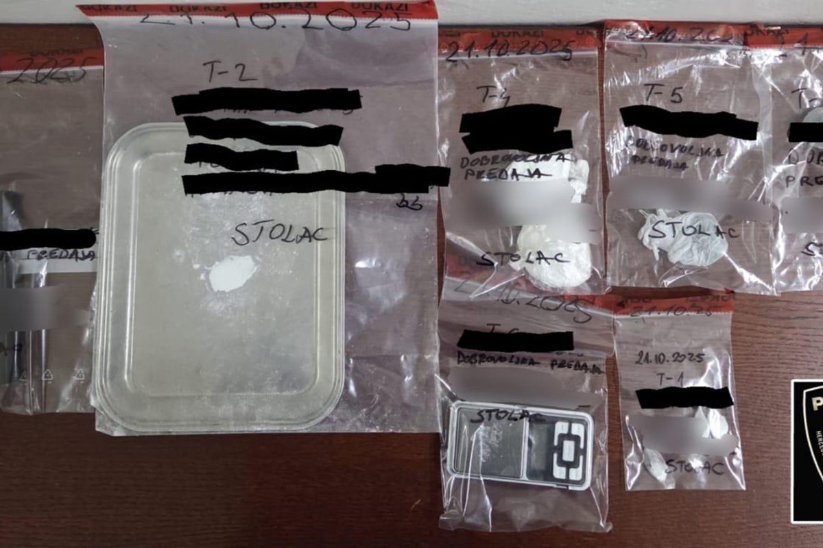Pronađena droga u Stocu, uhapšen muškarac