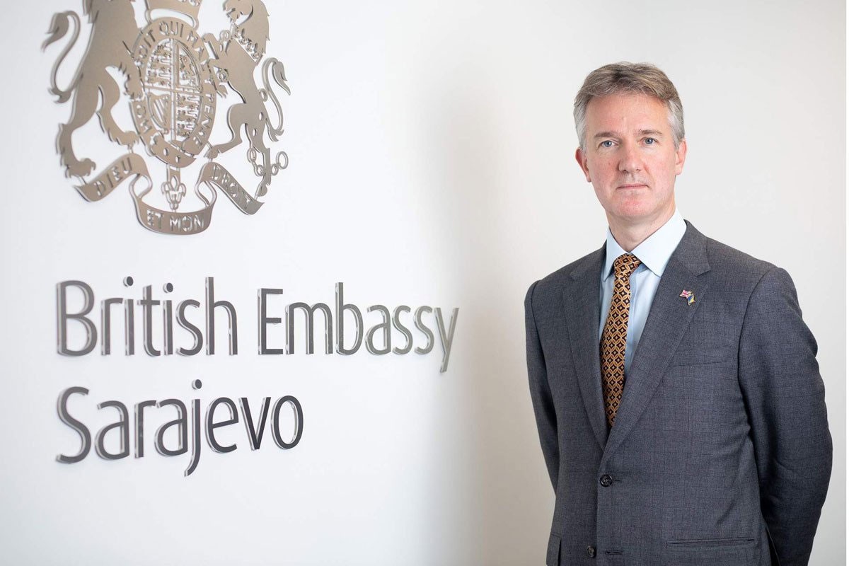 Britanski ambasador o imenovanju v.d. predsjednika RS: "Korak ka većoj stabilnosti"
