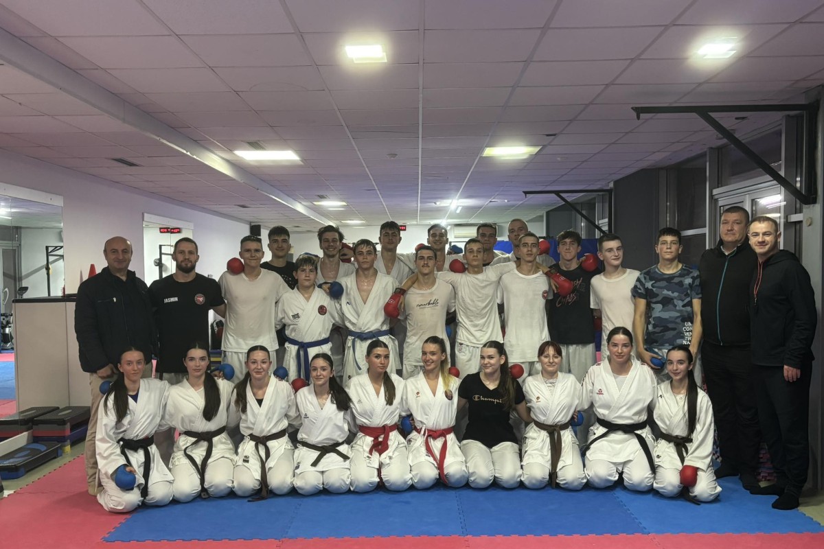 Zajednički trening tri kluba u organizaciji najboljeg bh. sportiste