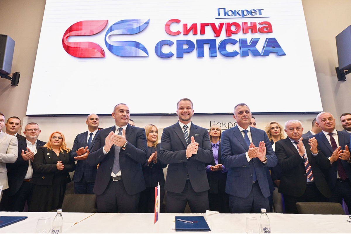 Osnivačka skupština Pokreta "Sigurna Srpska" danas  u Banjaluci