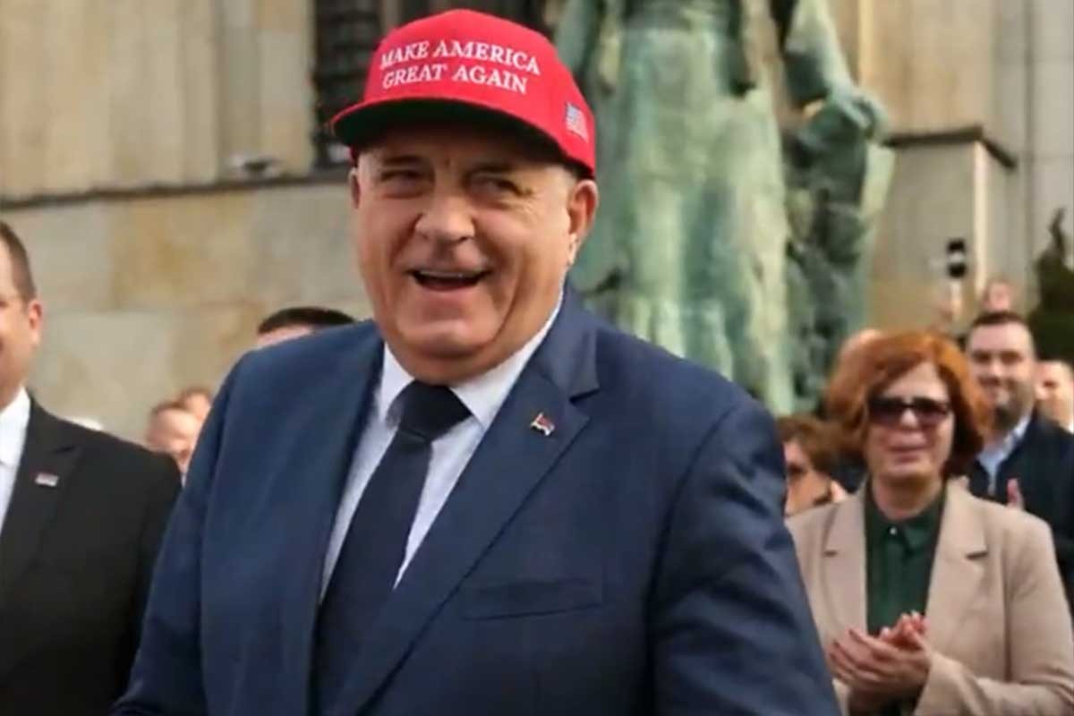 Dodik: Ponosan sam što sam u istom društvu u kom je i Tramp (VIDEO)