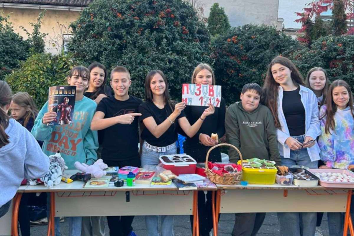 Učenici OŠ "Јovan Cvijić" prikupili više od 11.500 KM za liječenje Petra Šarića (FOTO)