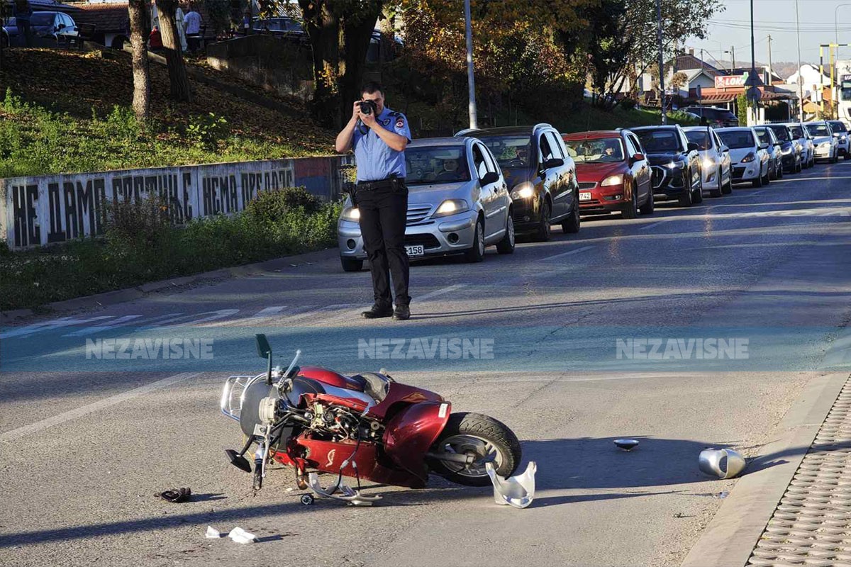 Udes u Zalužanima, na terenu Hitna (FOTO)