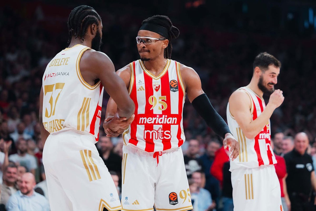 Crvena zvezda upisala šestu uzastopnu pobjedu u Evroligi