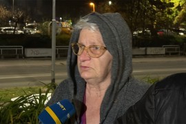 Štićenica Doma penzionera u Tuzli: Na spratovima gdje je izbio požar ...