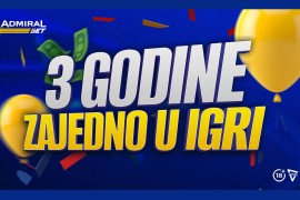 AdmiralBet obilježio treći rođendan: Pokloni, promocije i ...