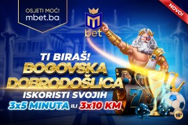 Bogovska dobrodošlica: Otvori nalog na mbet.ba i uzmi 3x5 minuta ...