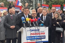 SDS počeo kampanju, Blanuša poručio da se neće trgovati interesima ...