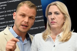 Nastavak svađe Željke Cvijanović i Draška Stanivukovića (VIDEO)