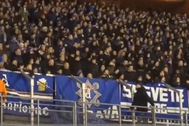 Navijači Dinamo Zagreba "krenuli" na Srbe (FOTO)