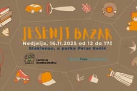 Peti "Jesenji bazar" u muzičkom paviljonu "Staklenac" u Banjaluci