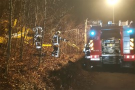 Detalji pada aviona Air Tractor kod Senja: Nađeno izgorjelo tijelo
