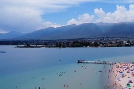 Otkriveni tragovi potopljenog grada ispod jezera u Kirgistanu