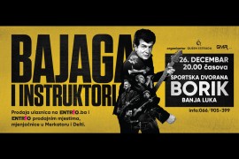 Rok velikani "Bajaga i instruktori" 26. decembra u Banjaluci