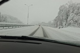 Otežan saobraćaj na auto-putu "9. januar" Banjaluka-Doboj