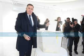 Dodik glasao u Laktašima