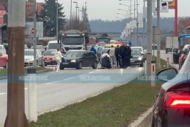 Oglasila se policija o saobraćajnoj nezgodi na zapadnom tranzitu