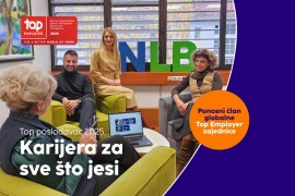 NLB Banka dobila prestižni sertifikat TOP Employer za 2025. godinu
