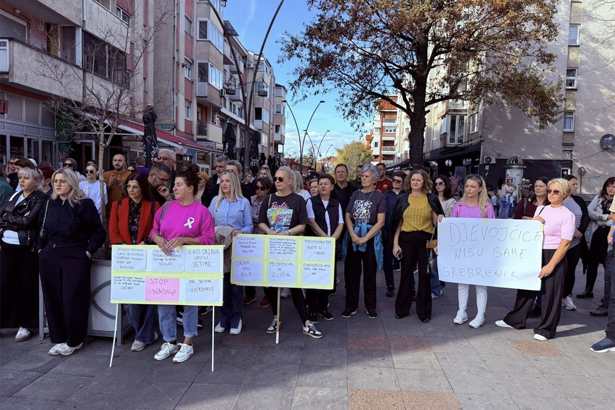 Protesti u Srebreniku i Gradačcu zbog zlostavljanja djevojčica: "Nisu same"