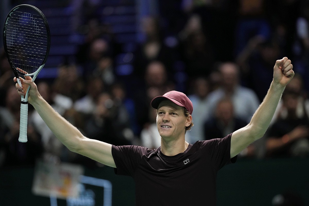 Siner se vratio na čelo ATP liste, Đoković i dalje peti