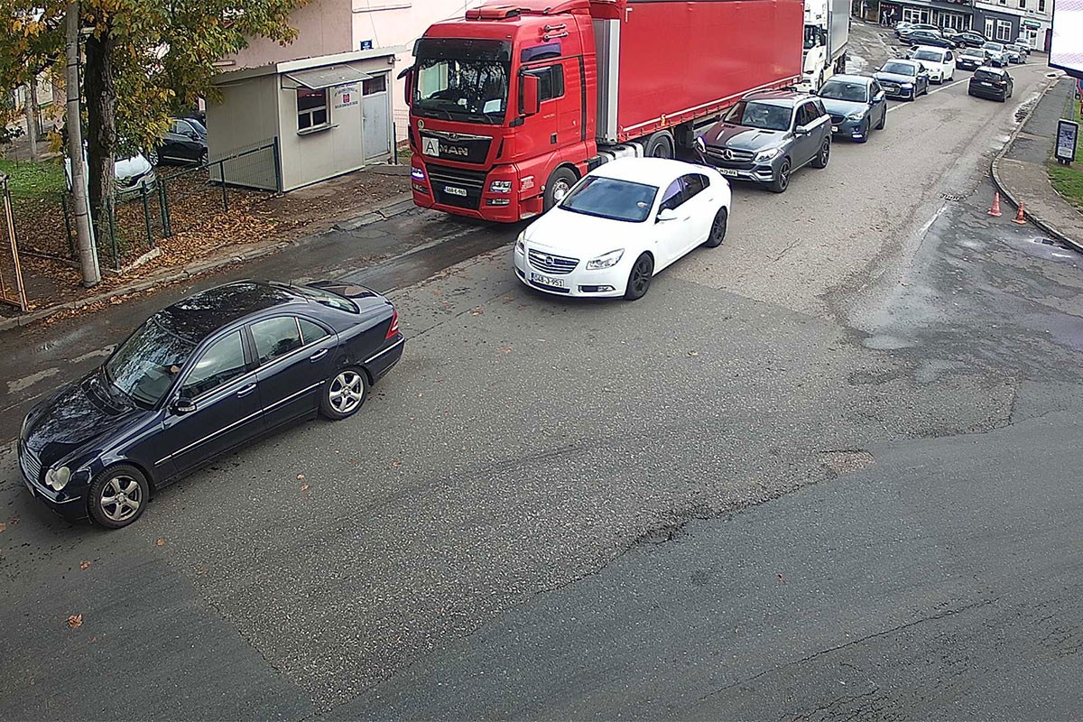 Pojačana frekvencija vozila na izlazu iz BiH