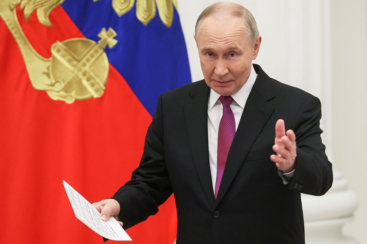 Putin: Rusija počela serijsku proizvodnju raketnog sistema "Orešnik"