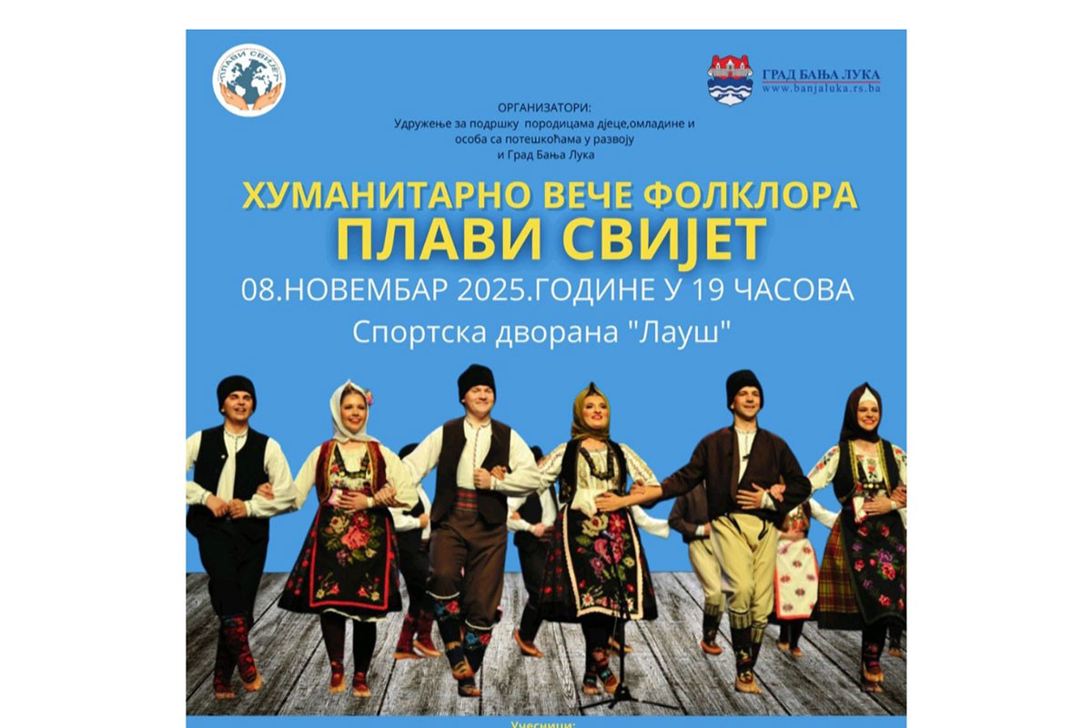 Humanitarno veče folklora u dvorani Lauš
