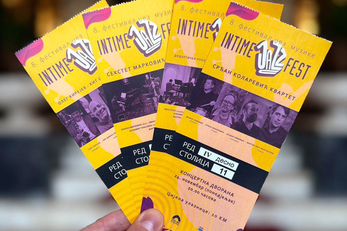 "Intime Jazz Fest" od 24. do 27. novembra: Banjaluka u znaku džez muzike