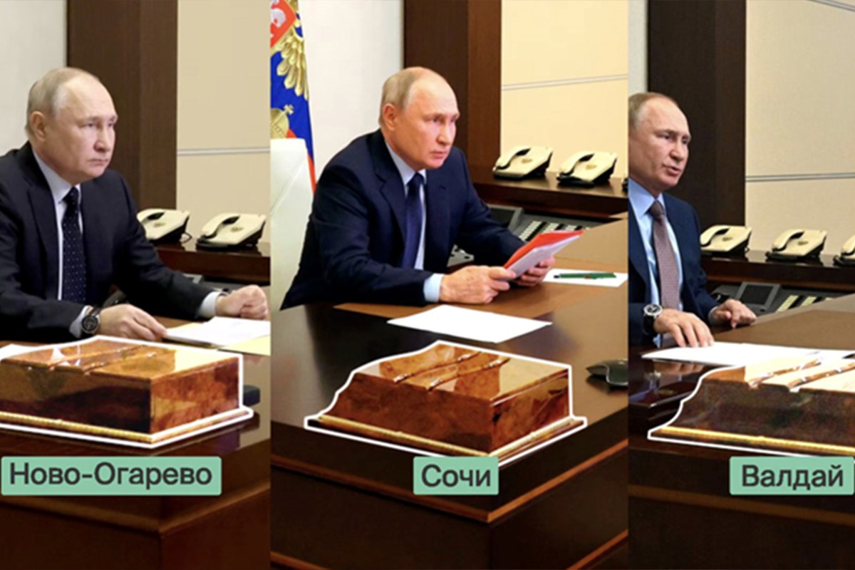 Putin koristi tri identična kabineta da sakrije gdje je (FOTO)