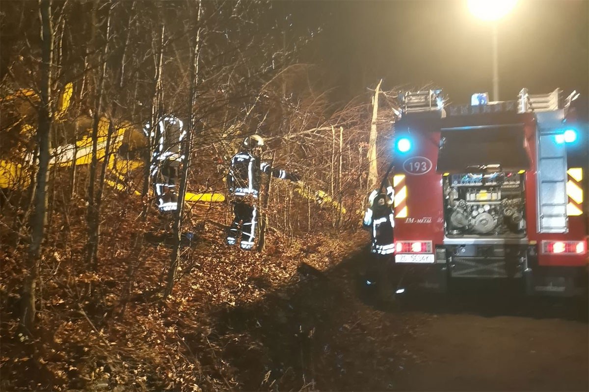 Detalji pada aviona Air Tractor kod Senja: Nađeno izgorjelo tijelo