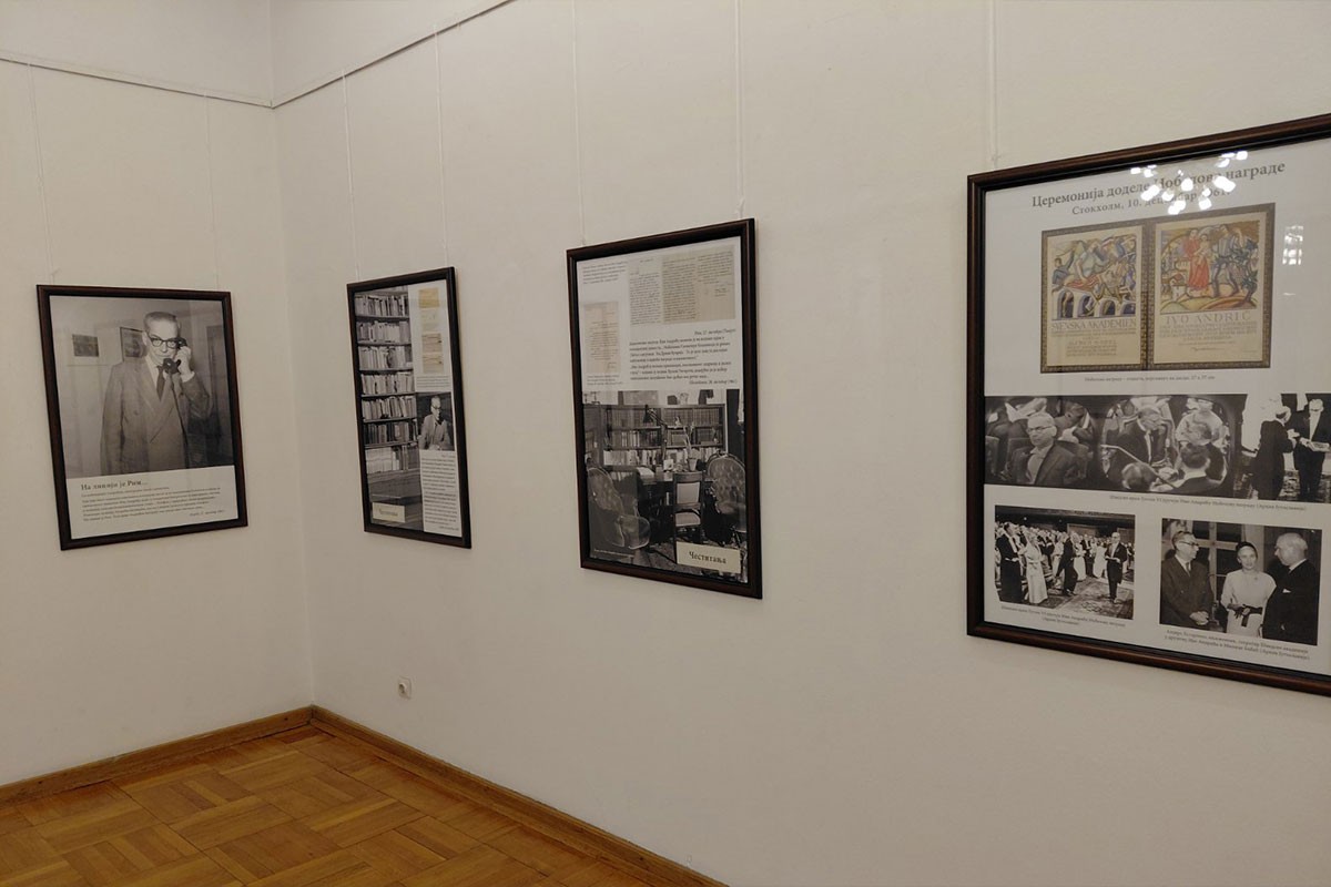 U Banjaluci otvorena izložba "Ivo Andrić i Italija - dokumenti"