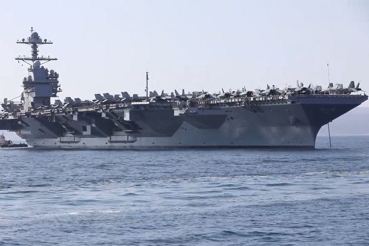 Najnapredniji američki nosač aviona uplovio u Karipsko more