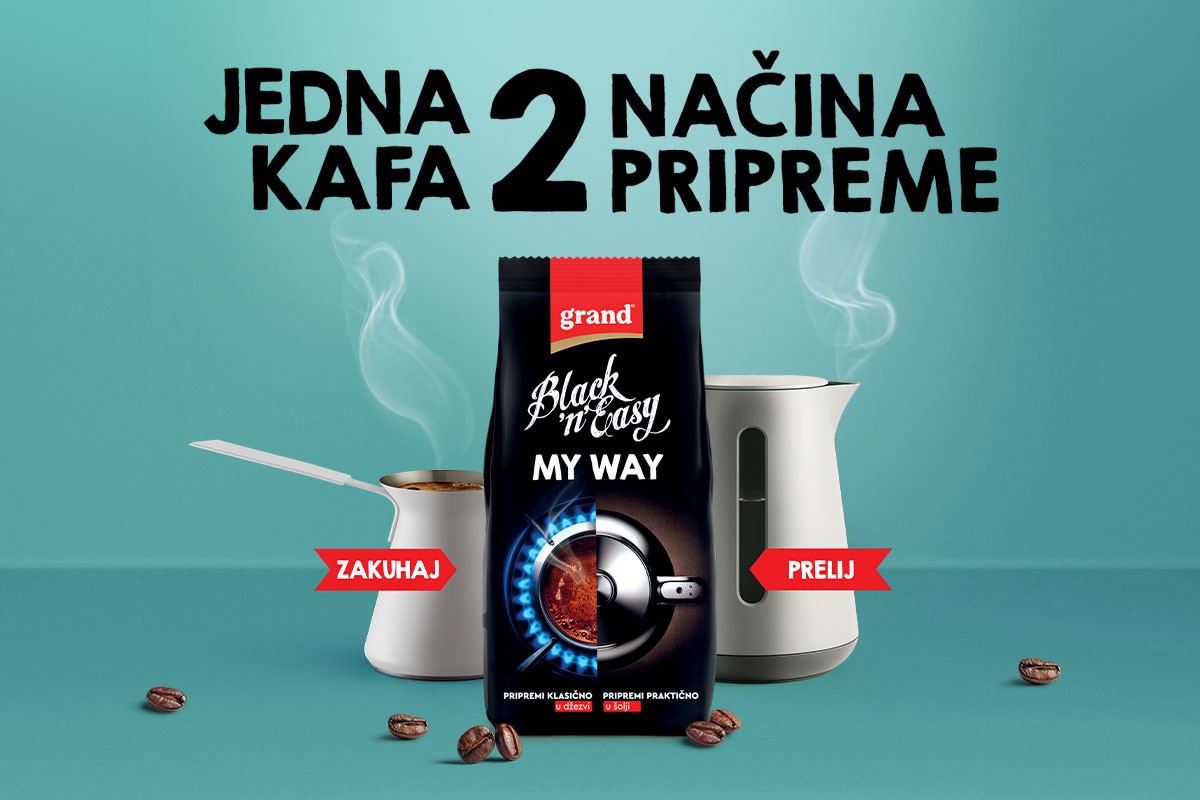 Black’n’Easy MY WAY – Jedna kafa, dva načina pripreme!