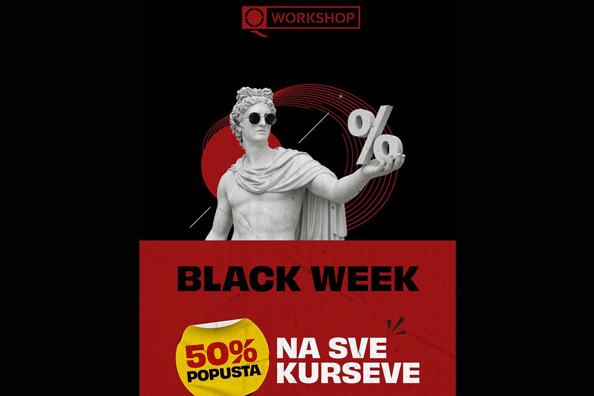 Q Workshop, ali baš cijeli, u pola cijene!