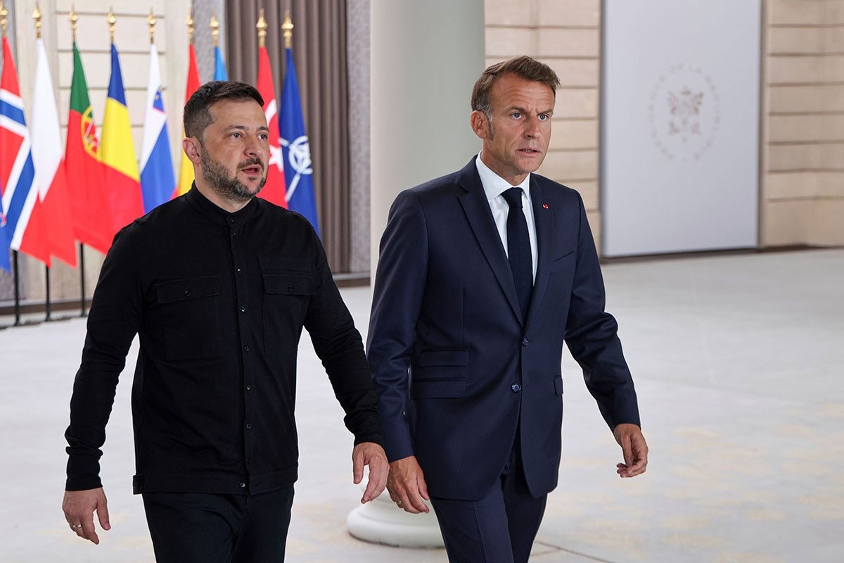 Zelenski u ponedjeljak sa Makronom u Parizu